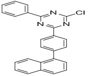 2-kloro-4-4-(1-naftalenil)fenil-6-fenil-1,3,5-triazin CAS:2229752-36-5
